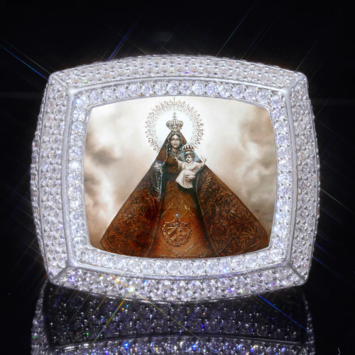 3D CUSTOM PICTURE ICED RING