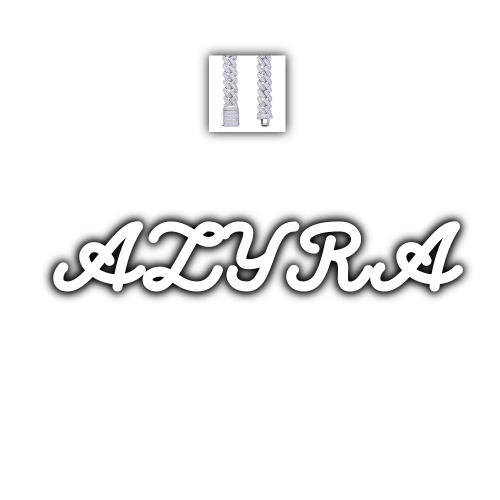 Script Custom Letter Necklace