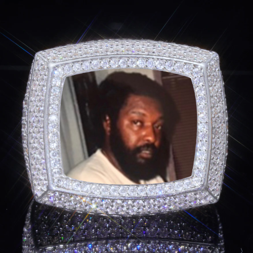 3D CUSTOM PICTURE ICED RING