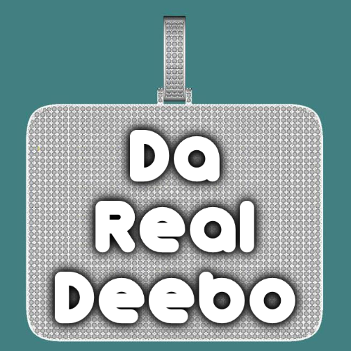 CUSTOM LETTER NECKLACE 3D BIG SQUARE