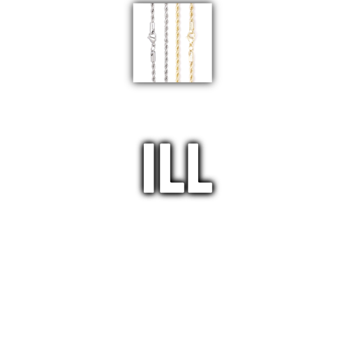 Custom Letters Baguette Two Layer Necklace