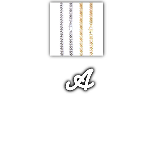 Script Custom Letter Necklace