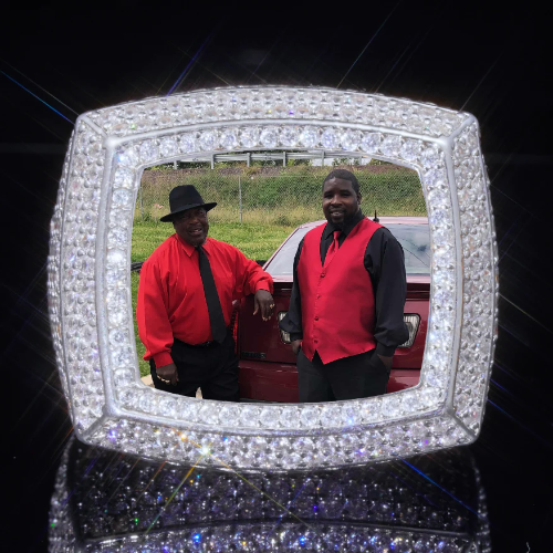 3D CUSTOM PICTURE ICED RING