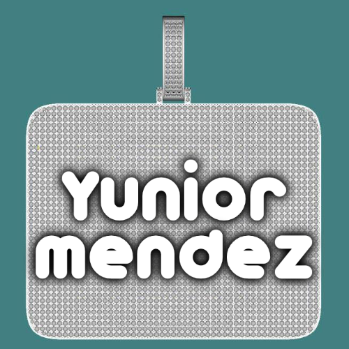 CUSTOM LETTER NECKLACE 3D BIG SQUARE