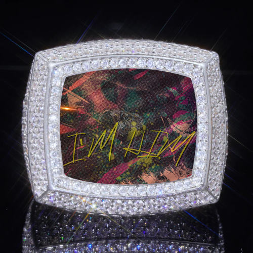 3D CUSTOM PICTURE ICED RING