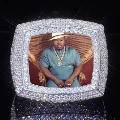3D CUSTOM PICTURE ICED RING