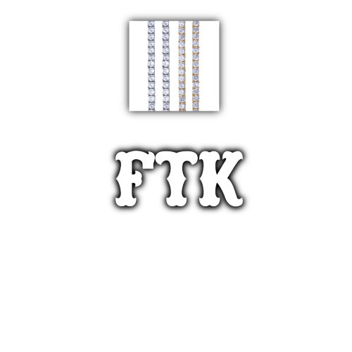 Custom Letters Freibeuter Font Necklace