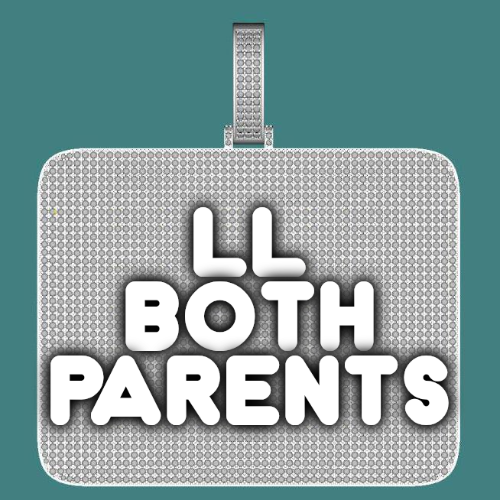 CUSTOM LETTER NECKLACE 3D BIG SQUARE