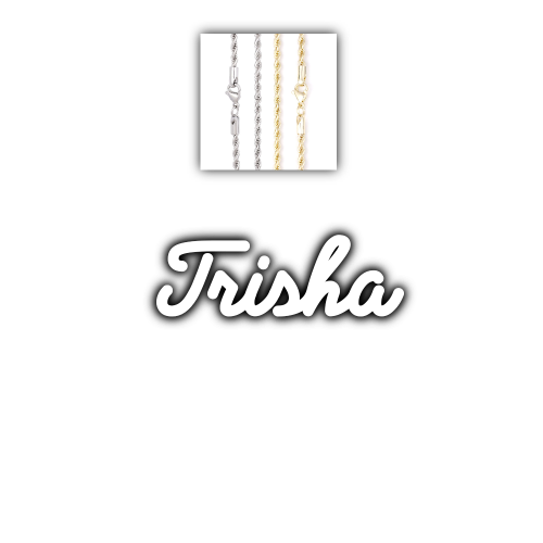Script Custom Letter Necklace