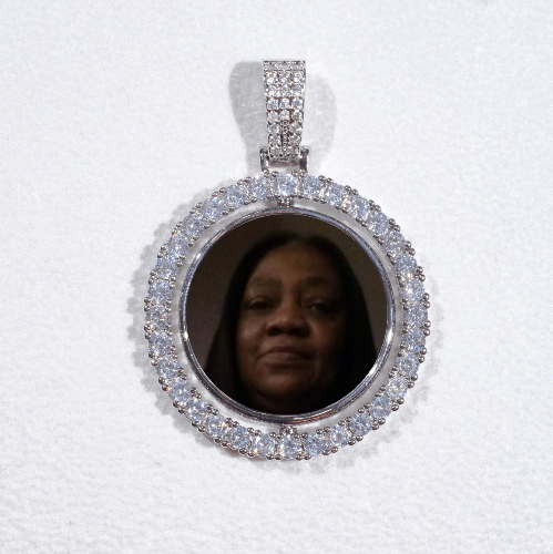 3D Spinning 2-Faced Custom Picture Pendant