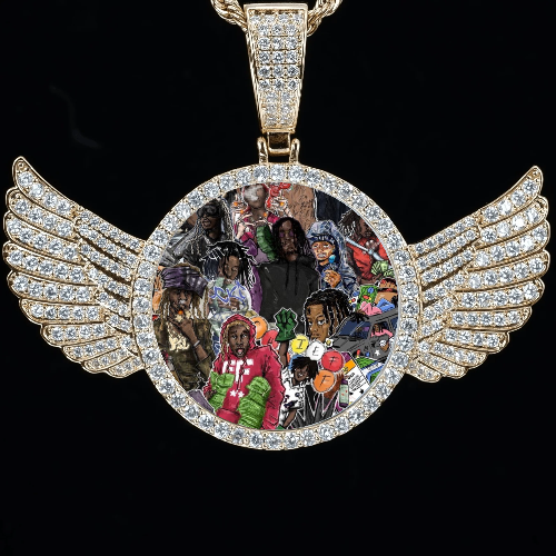 CUSTOM PICTURE PENDANT STYLE-4