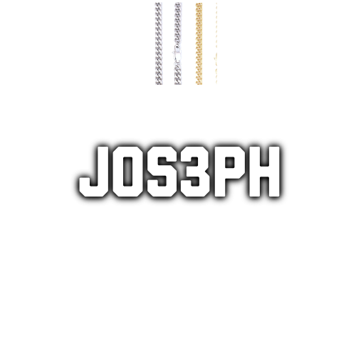 Custom Letters Baguette Two Layer Necklace