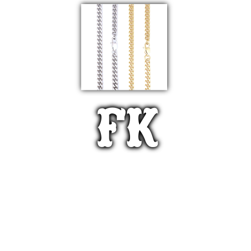Custom Letters Freibeuter Font Necklace