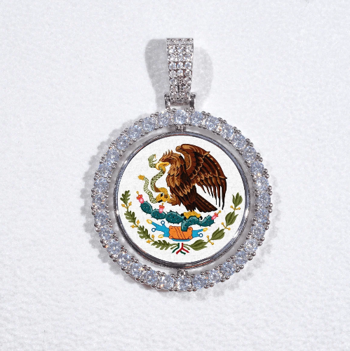 3D Spinning 2-Faced Custom Picture Pendant