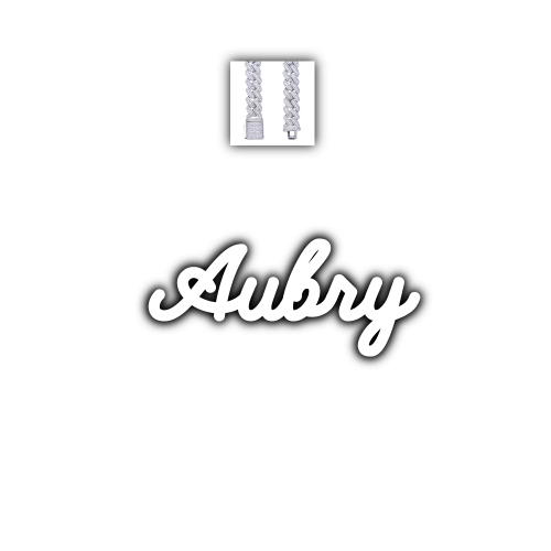 Script Custom Letter Necklace