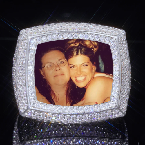 3D CUSTOM PICTURE ICED RING