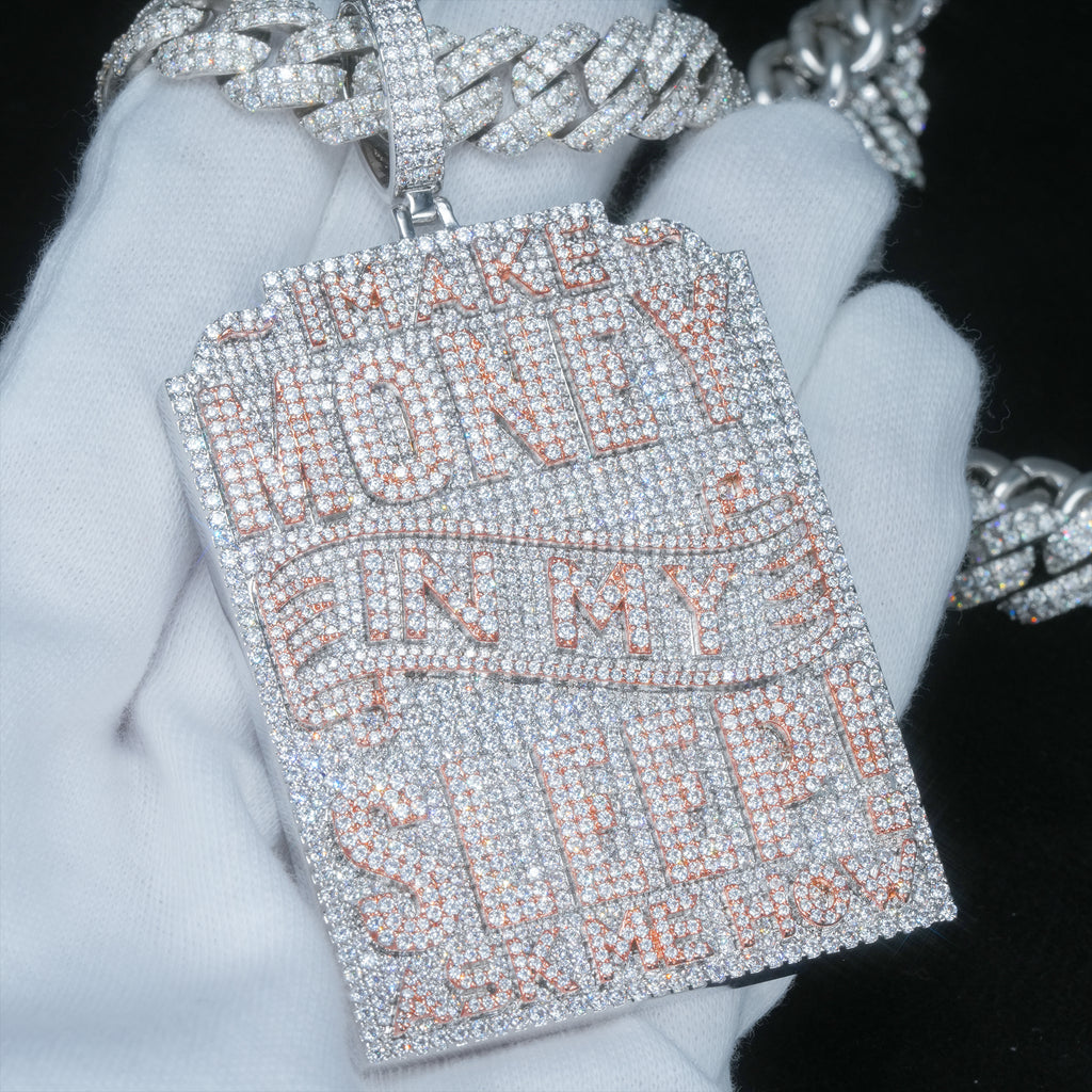 MAKE-MONEY-IN-SLEEP  ICED NECKLACE