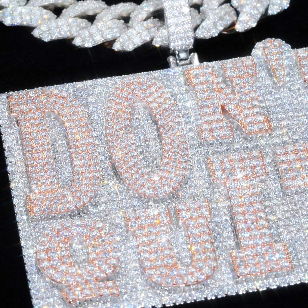 Don't Quit ICED NECKLACE