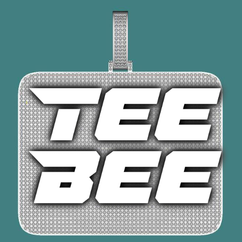 CUSTOM LETTER NECKLACE 3D BIG SQUARE