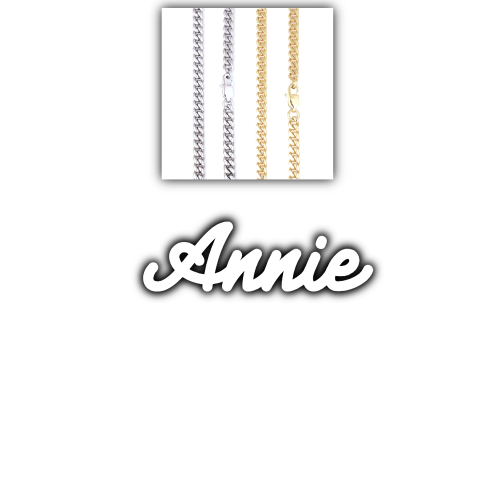 Script Custom Letter Necklace