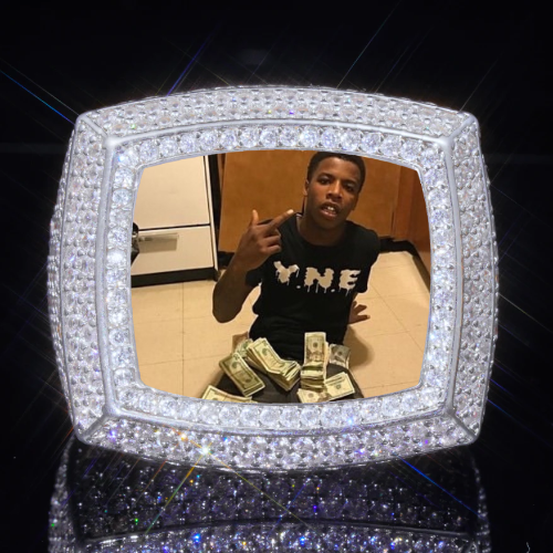 3D CUSTOM PICTURE ICED RING