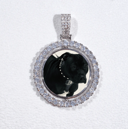 3D Spinning 2-Faced Custom Picture Pendant