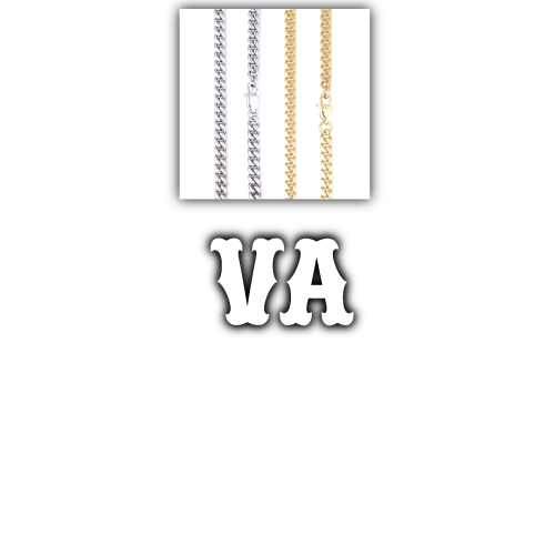 Custom Letters Freibeuter Font Necklace
