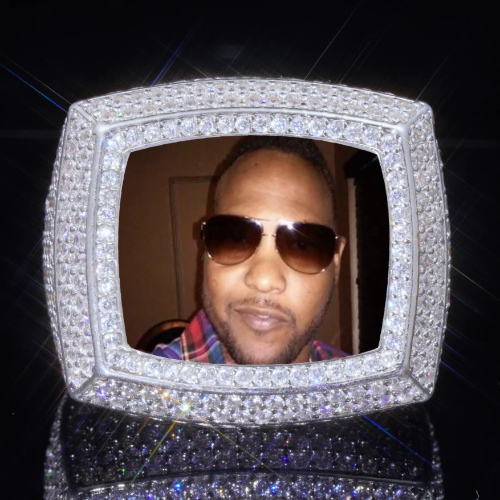 3D CUSTOM PICTURE ICED RING