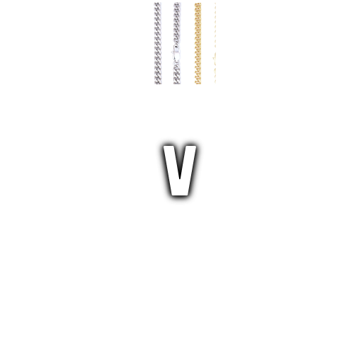 Custom Letters Baguette Two Layer Necklace