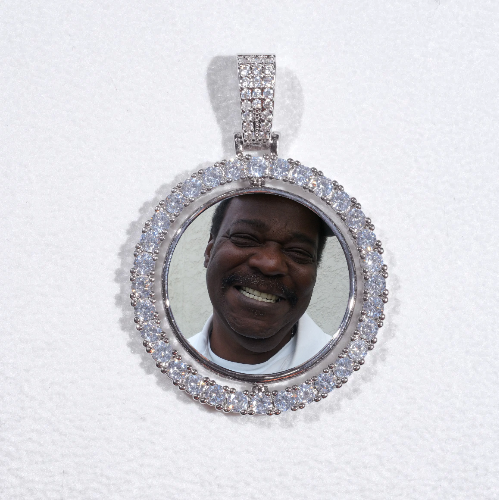 3D Spinning 2-Faced Custom Picture Pendant