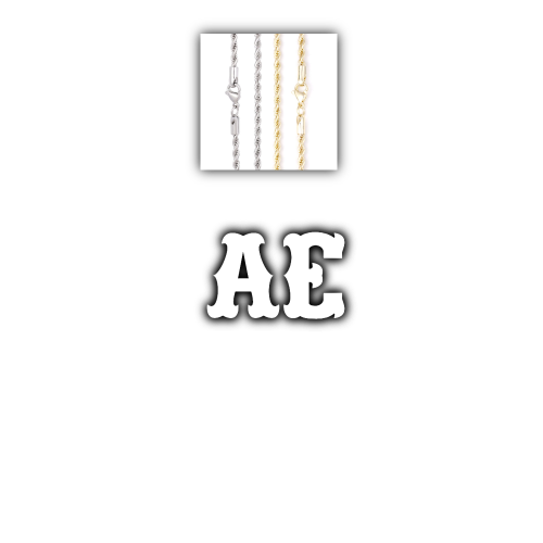 Custom Letters Freibeuter Font Necklace