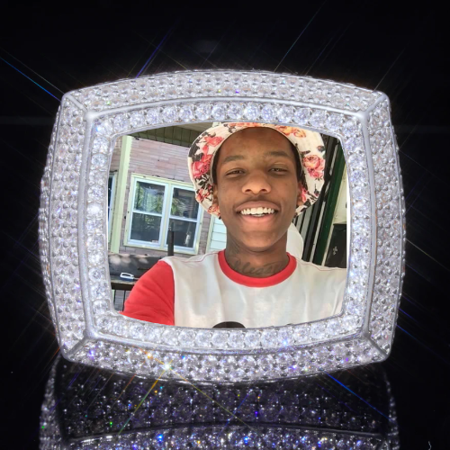 3D CUSTOM PICTURE ICED RING