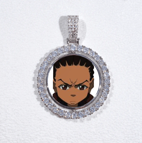 3D Spinning 2-Faced Custom Picture Pendant