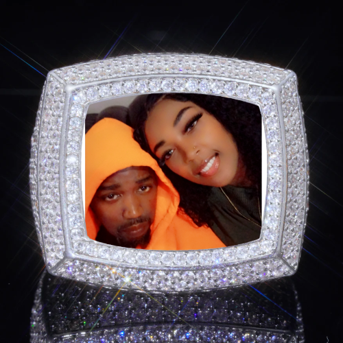 3D CUSTOM PICTURE ICED RING