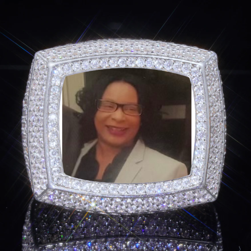 3D CUSTOM PICTURE ICED RING