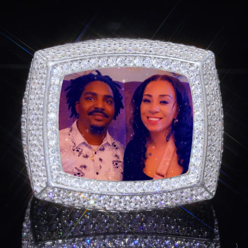 3D CUSTOM PICTURE ICED RING