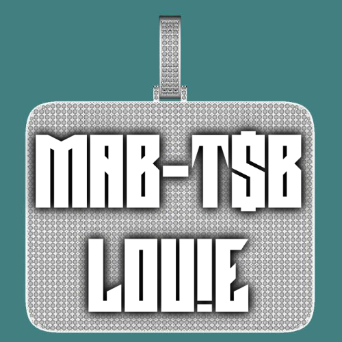 CUSTOM LETTER NECKLACE 3D BIG SQUARE