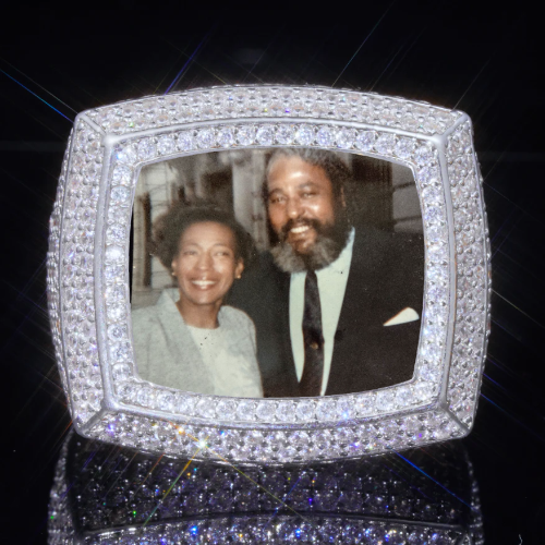 3D CUSTOM PICTURE ICED RING