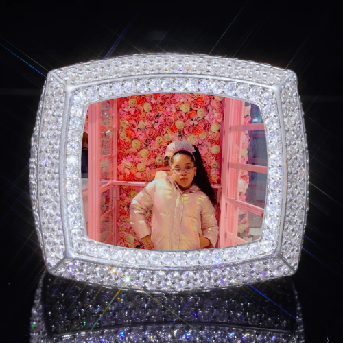 3D CUSTOM PICTURE ICED RING