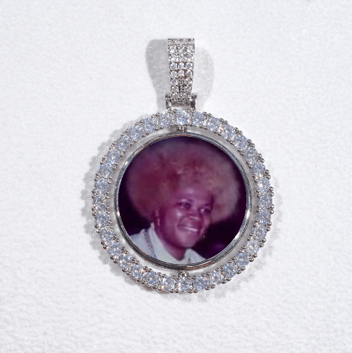 3D Spinning 2-Faced Custom Picture Pendant