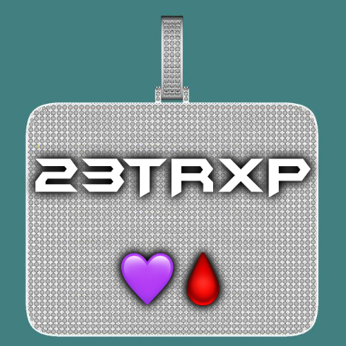 CUSTOM LETTER NECKLACE 3D BIG SQUARE