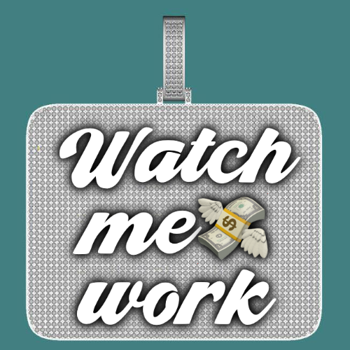 CUSTOM LETTER NECKLACE 3D BIG SQUARE