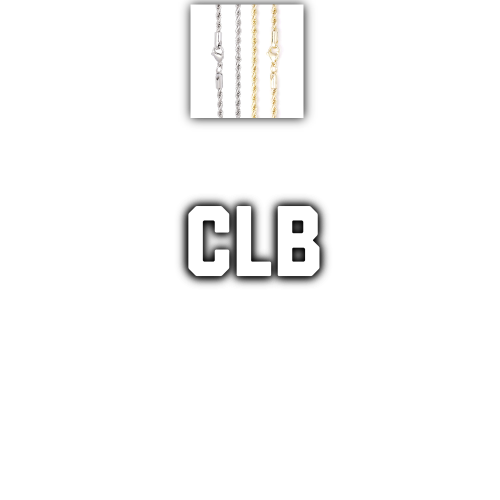 Custom Letters Baguette Two Layer Necklace