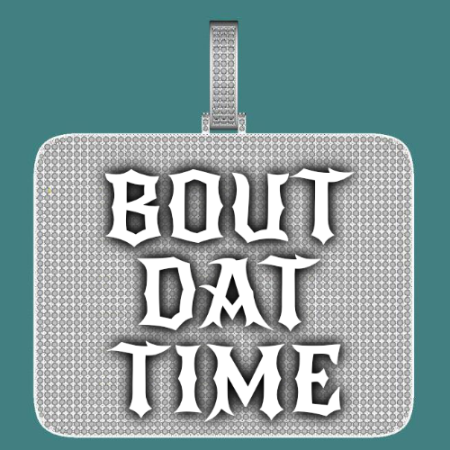 CUSTOM LETTER NECKLACE 3D BIG SQUARE