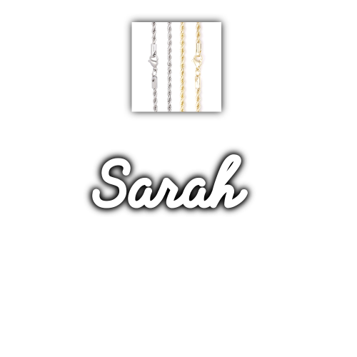 Script Custom Letter Necklace
