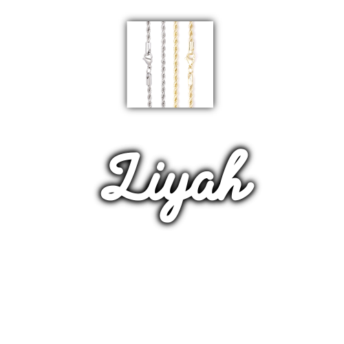 Script Custom Letter Necklace