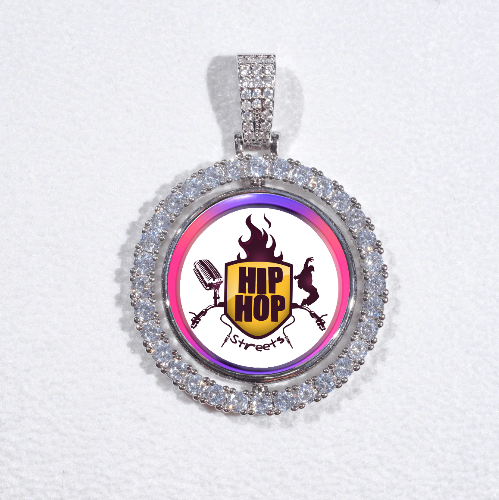 3D Spinning 2-Faced Custom Picture Pendant