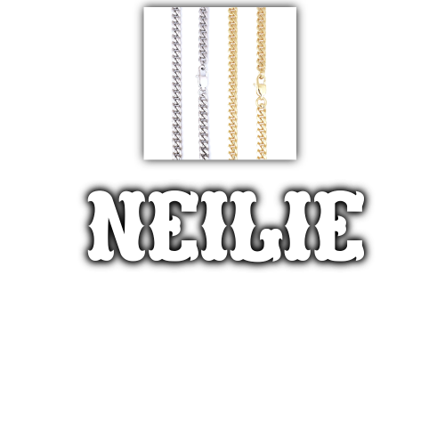Custom Letters Freibeuter Font Necklace