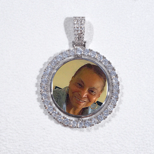 3D Spinning 2-Faced Custom Picture Pendant