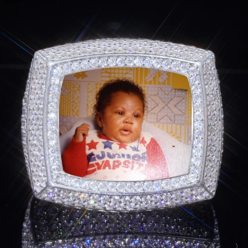 3D CUSTOM PICTURE ICED RING